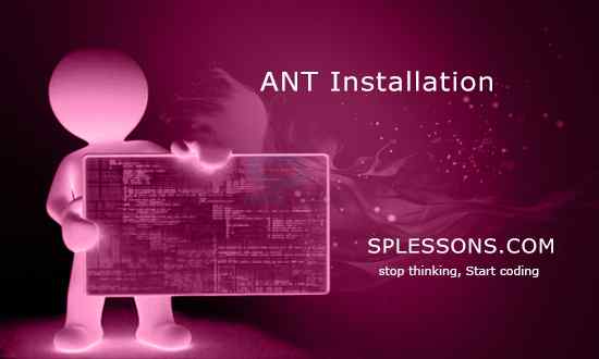 splessons's tweet image. (ANT Installation) - #ANTInstallation, #ANTTutorials, #ANT, #OnlineTutorials, #SPLessons