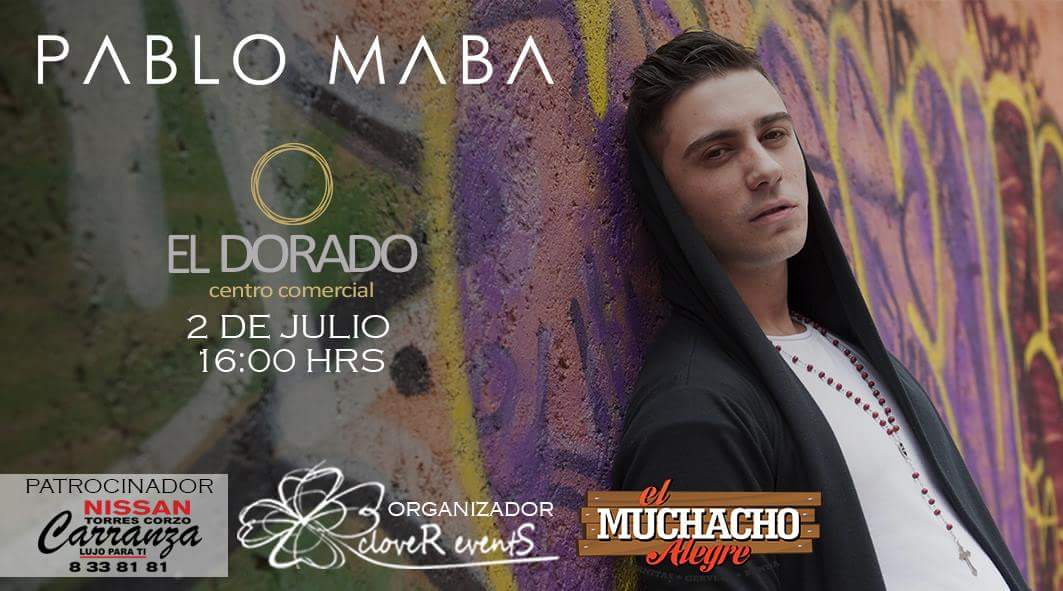 SlpTerricolas's tweet photo. Chavas las invito a ver a Pablo Maba En El Dorado. Estén muy al pendiente de la programación de Tu Casa Al Dia https://t.co/vRczPPkWQY