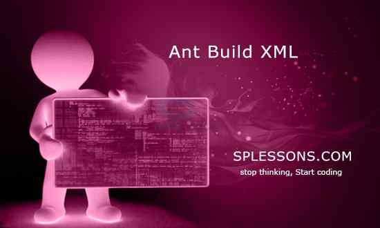 splessons's tweet image. (ANT Build XML) - #ANTBuildXML, #ANTTutorials, #ANT, #OnlineTutorials, #SPLessons