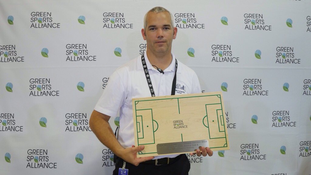 Congrats Environmental Innovator Award Winner: <a href="/HoustonDynamo/">Houston Dynamo FC</a> @BBVACompass #greensports