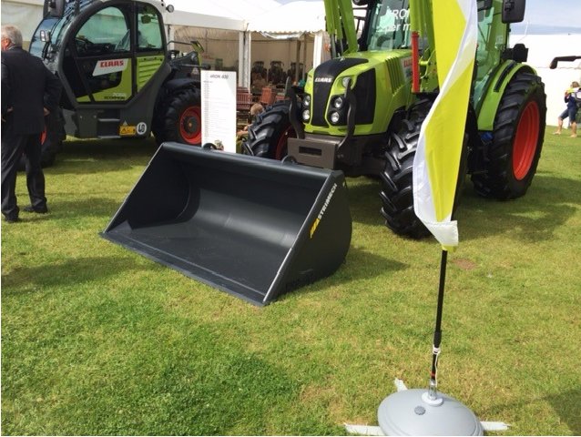 StrimechLTD's tweet photo. Strimech Pro-Ag bucket on the Class stand @norfolkshow #strimech https://t.co/KX8b4LcbsR