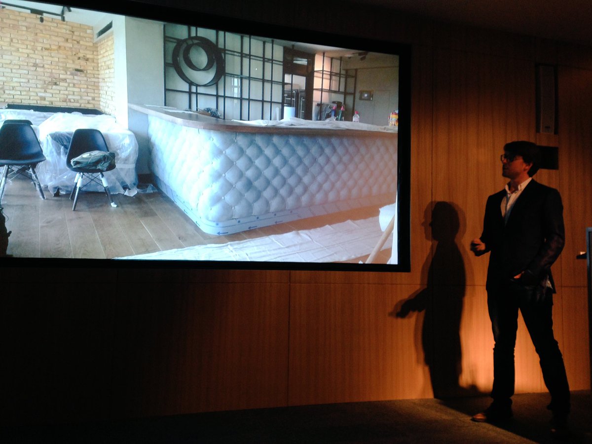 fathom_arch's tweet image. Diarmuid Healy @CurtinsConsult  on how lessons from small scale making informs designs of large scale buildings