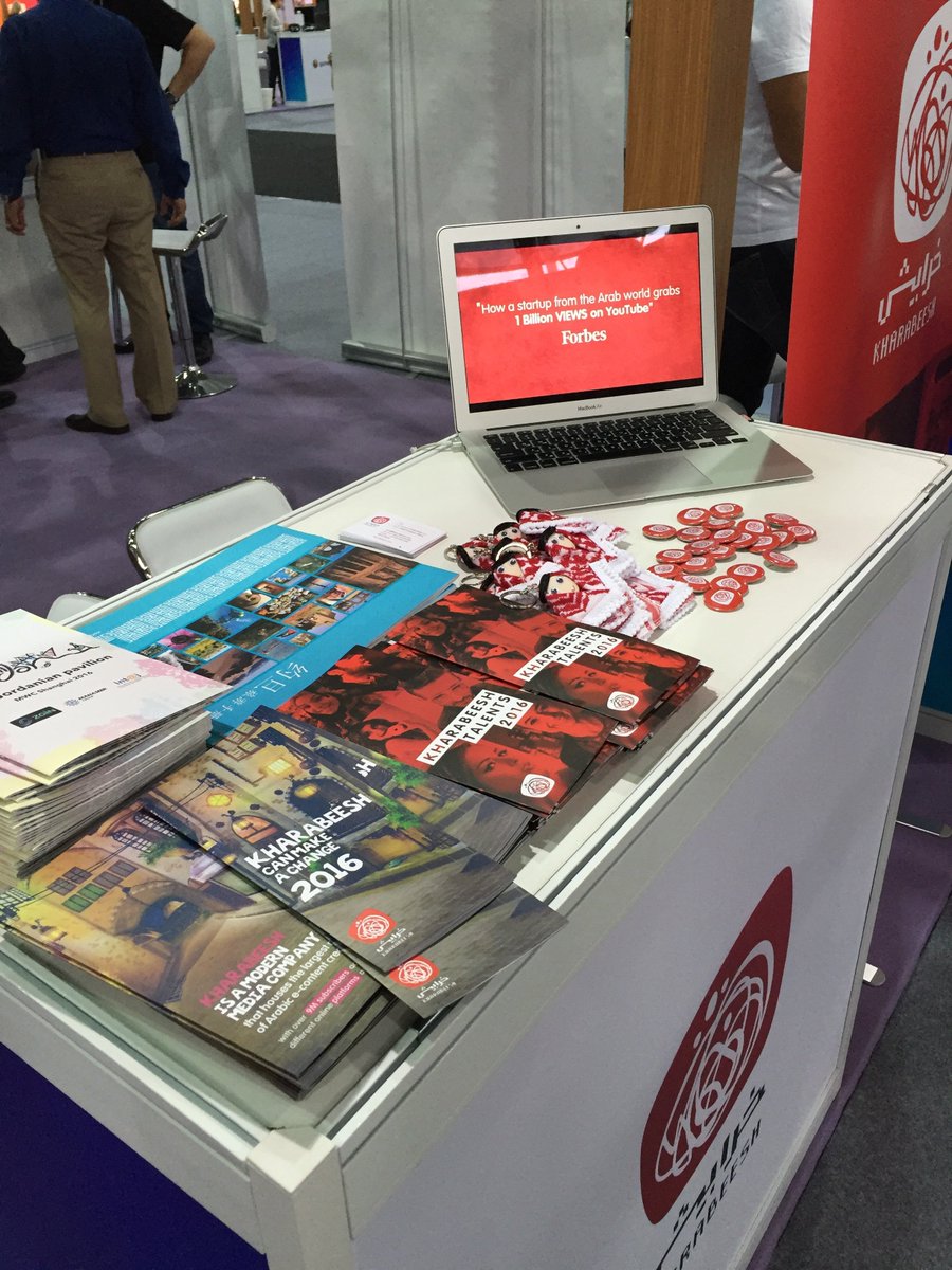 Kharabeesh's tweet photo. جزء من مشاركة خرابيش في المؤتمر العالمي للجوالات في شنغهاي 👍
#mwcs2016
@ZainJo @ManaseerG https://t.co/3Kcmqwt1Jb