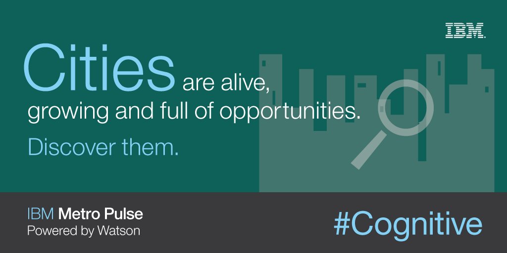 #cognitive #ibm Leveraging the dynamics of hyperlocal data within urban areas...