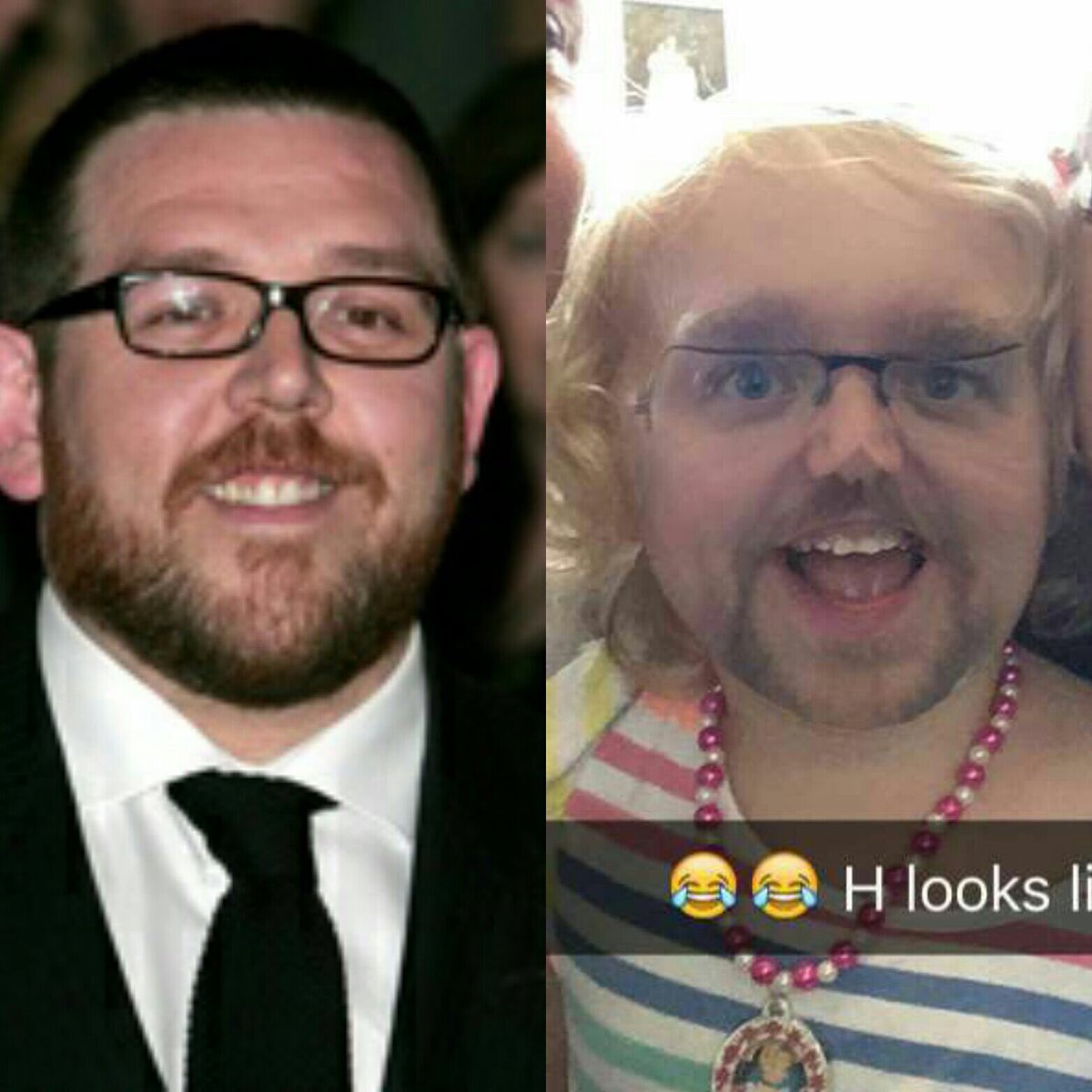 vaginakite's tweet photo. @nickjfrost does the face swap look more like you than Keith lemon? My 3 year old daughter https://t.co/gWfO9107Ly