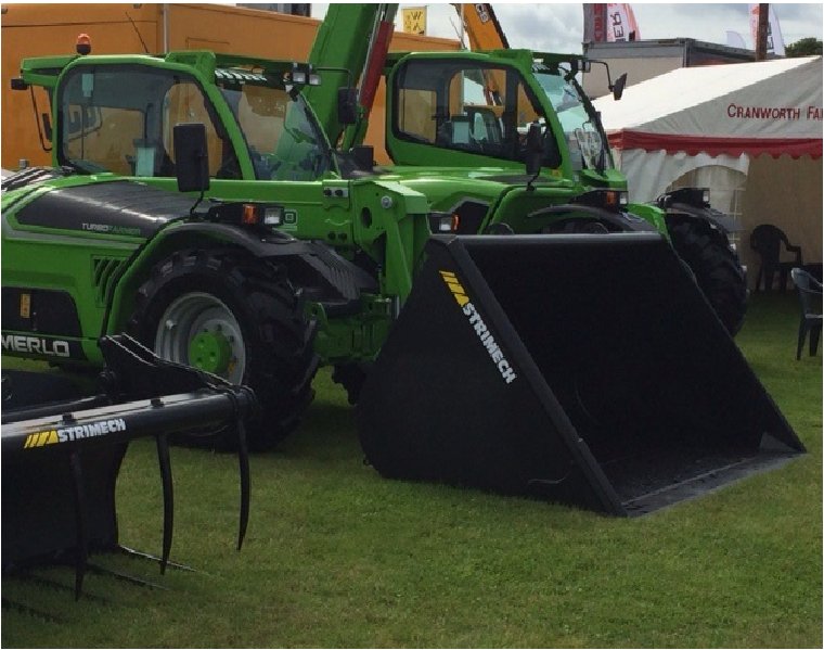StrimechLTD's tweet photo. Strimech Pro-Ag bucket displayed @norfolkshow #strimech #Merlo https://t.co/uDyYl6mNeu