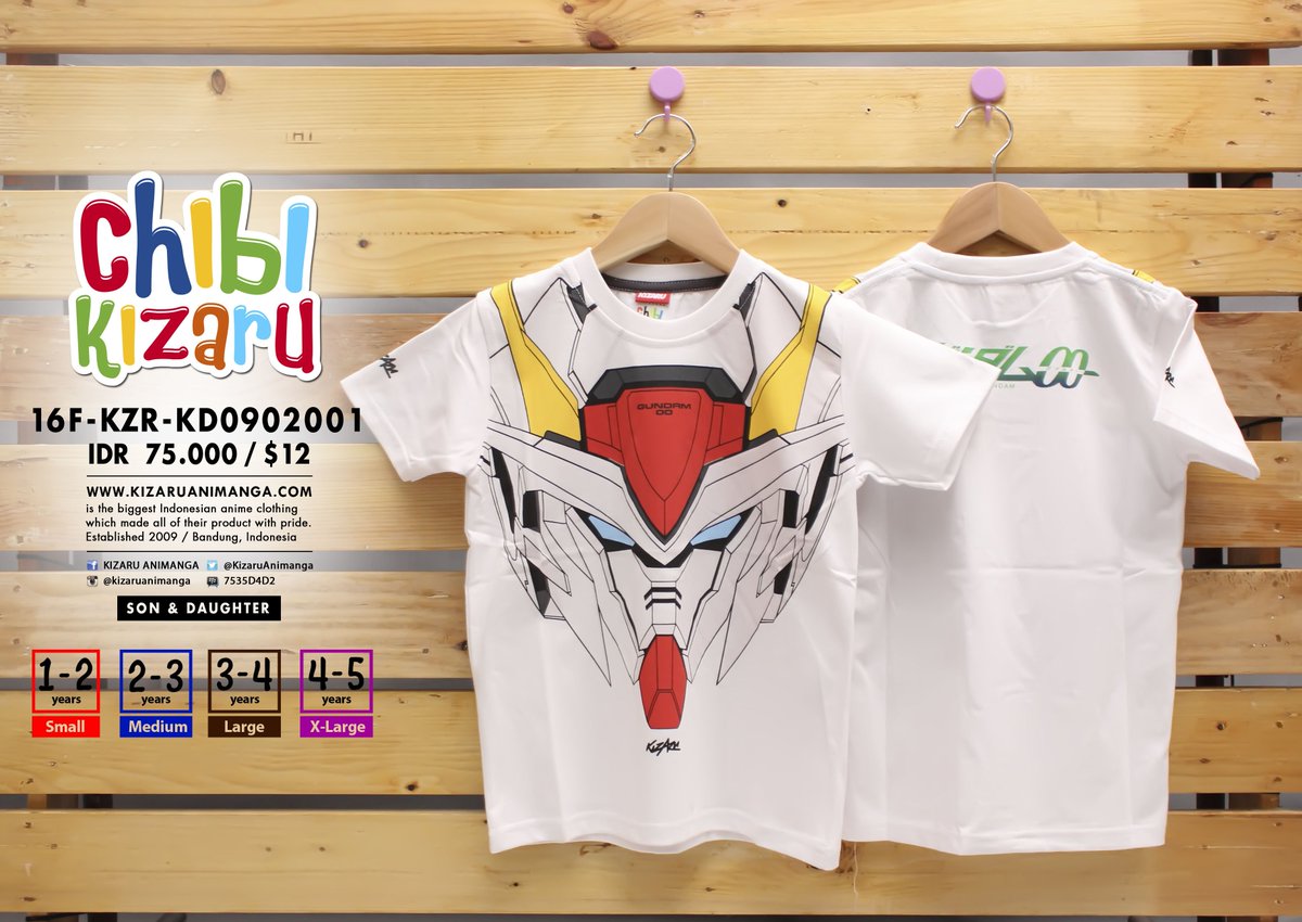 Kizaruworld's tweet image. KZR CHIBI (1-5yrs)
#Gundam00 #KizaruWeeklyUpdate
Info kizaruanimanga.com
tokopedia.com/kizaruanimanga