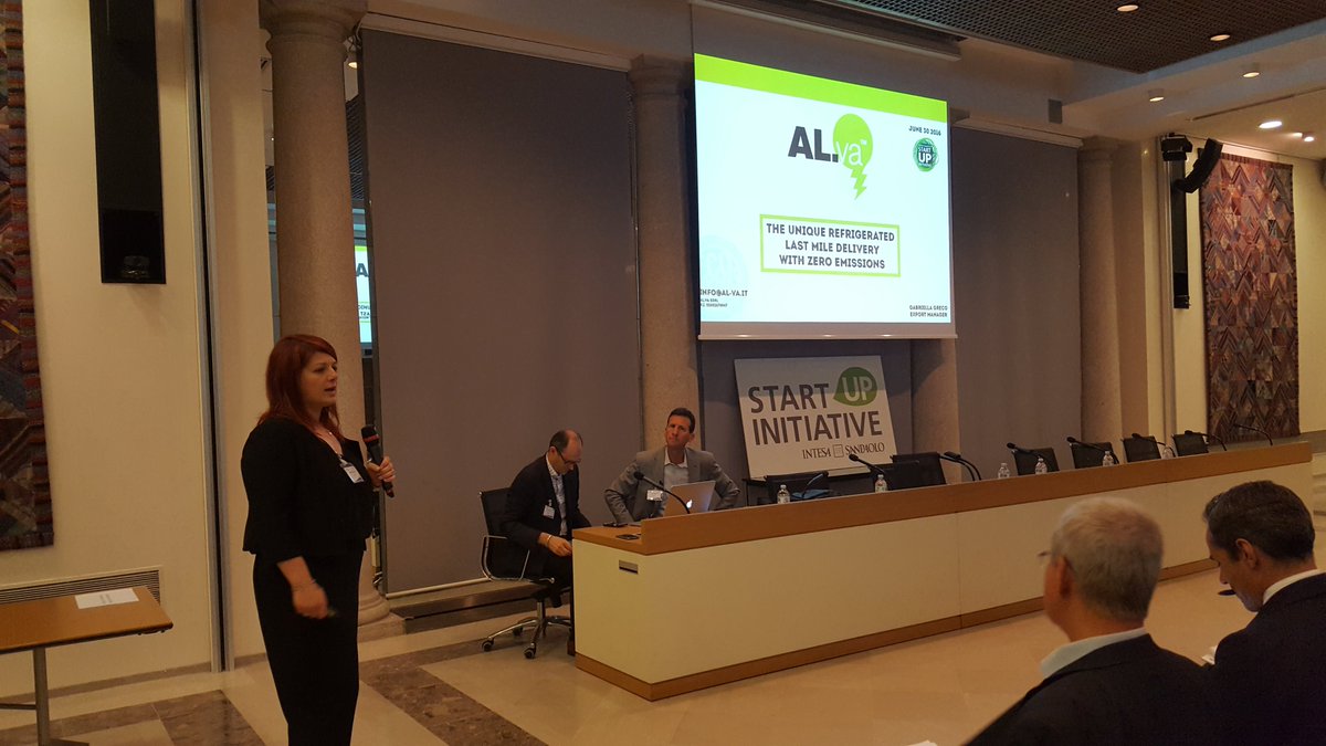 intesasanpaolo's tweet photo. #Cleantech2016 @Alvassrl:  un sistema refrigerante altamente innovativo
per veicoli elettrici ad emissione zero https://t.co/LrnvKRK3wG