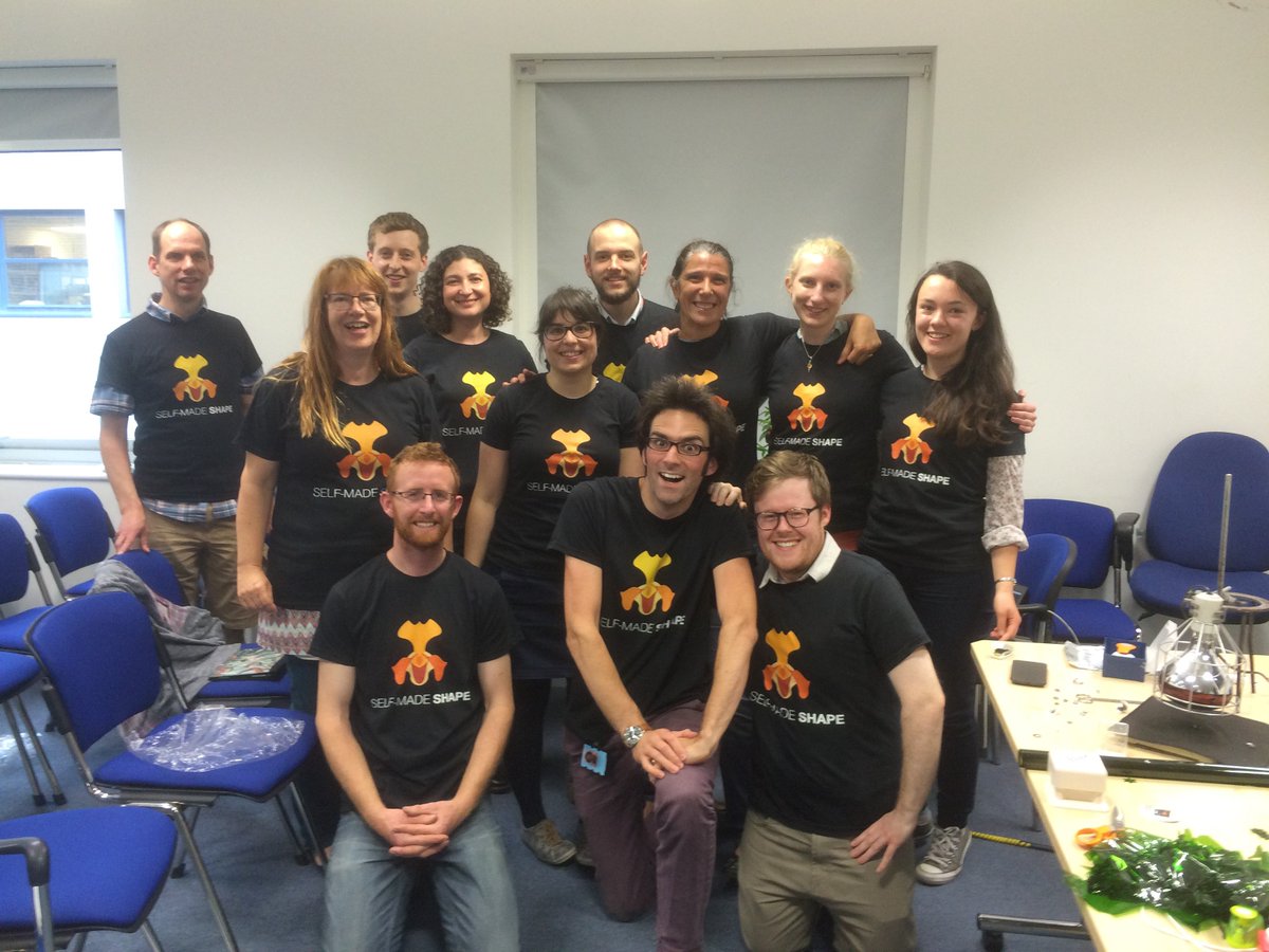 InnerWorlds1's tweet photo. Our T-shirts arrived! We hope to meet you at our #selfmadeshape exhibit @royalsociety next week @JohnInnesCentre https://t.co/bCp0eGXtWL
