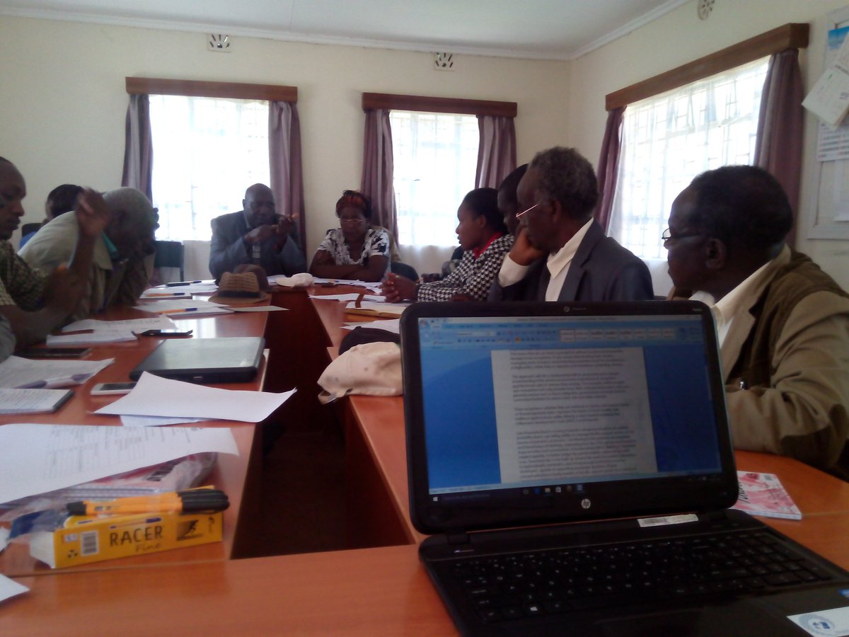 EnockKiminta's tweet photo. Happening now, Chairing LANABWRUA committee meeting. https://t.co/yc4NLNDEjF