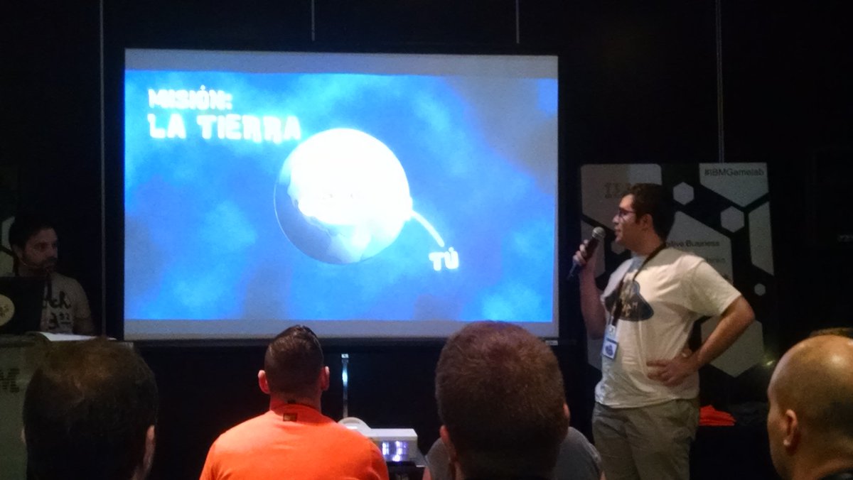VillAlien's tweet photo. Presentando #VillAlien en @elzerouno @gamelab #Gamelab16 #gamelab https://t.co/Ispr0ANoOO