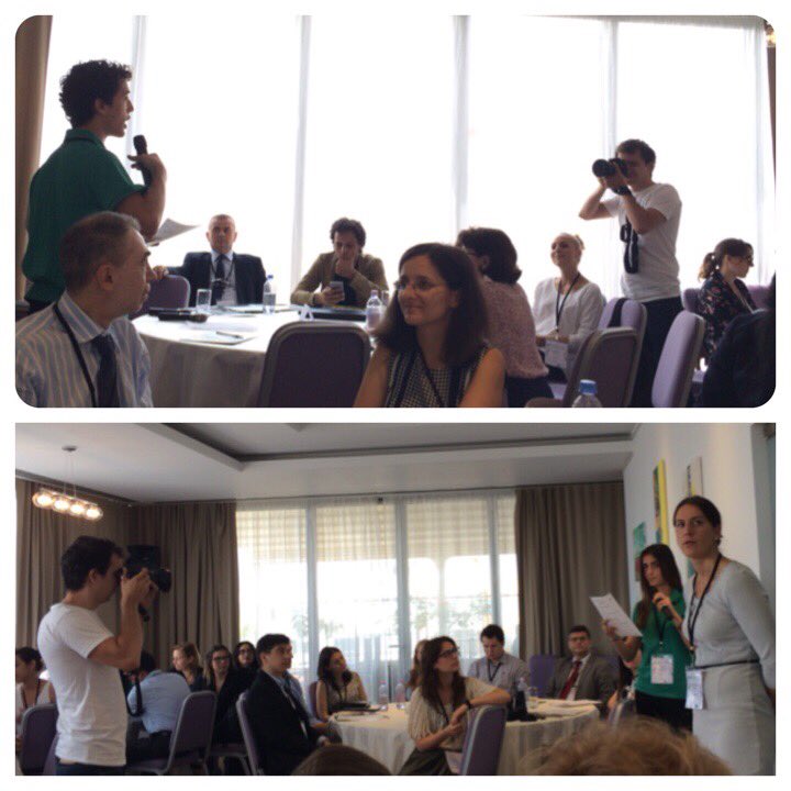 AnnaSerraTena's tweet photo. Students from @colemontse summarising main outputs from the brainstorming session about #socialenterprise #jase360 https://t.co/6TwbLMbnS1