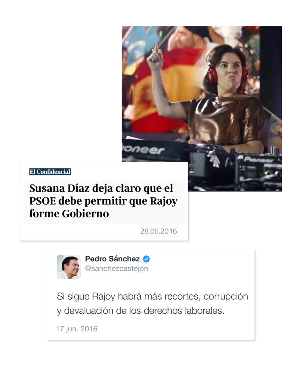 democraciareal's tweet photo. Susana Díaz defiende los recortes, la corrupción y la devaluación de los derechos laborales. #PSOE https://t.co/95jnZtIZFc