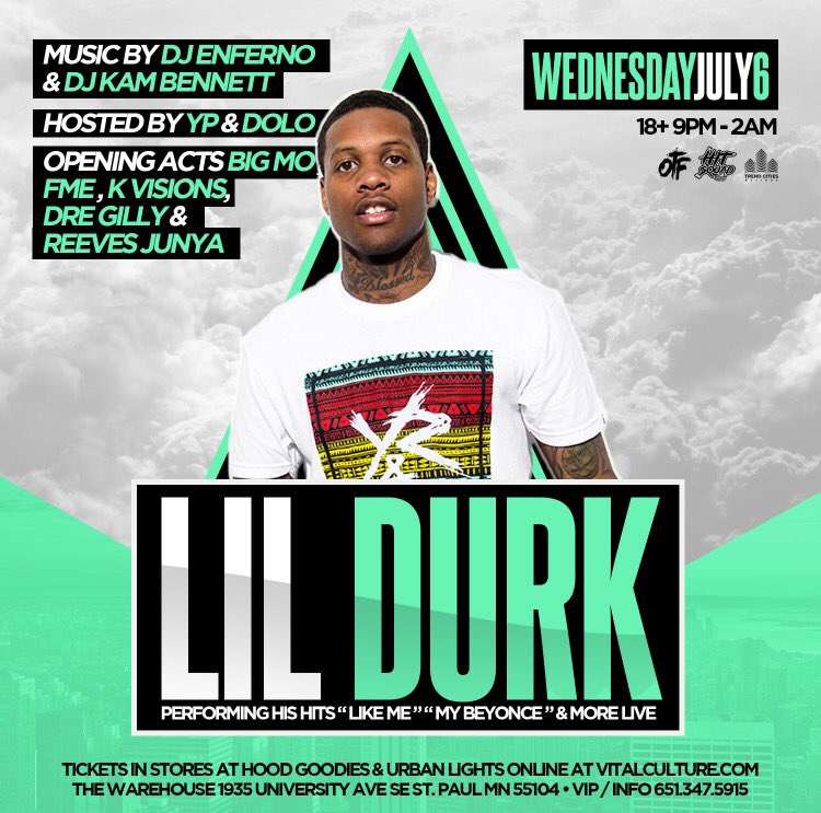 9229ENTMN's tweet photo. Updated Flyer @lildurk Performing with @DJ_Bandz https://t.co/OUrfTZIpsu