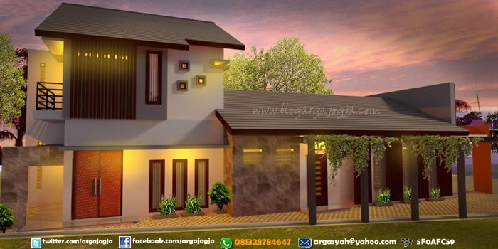 Argajogja On Twitter Desain Toko Dan Rumah Minimalis Di Belakang