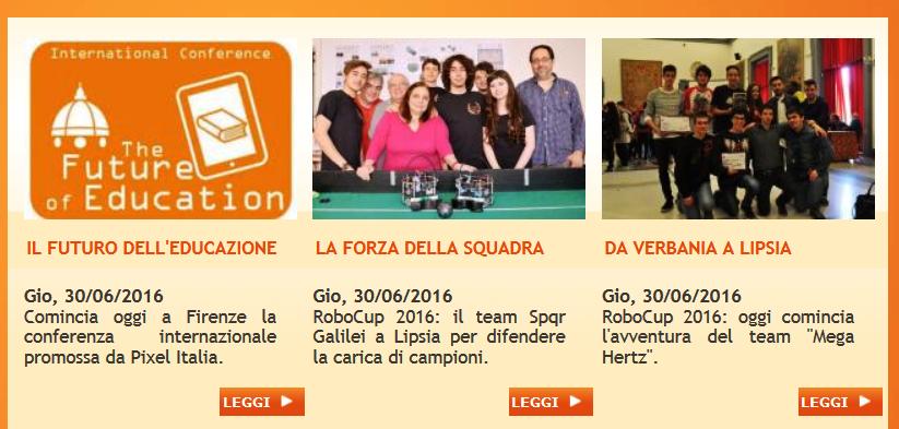 fmdigitale's tweet photo. Buongiorno da @fmdigitale con news dedicate a #RoboCup2016 #RomeCup2016 #soccer #ForzaAzzurri #foe2016 #Edu4Life https://t.co/ONGFWo9ccg