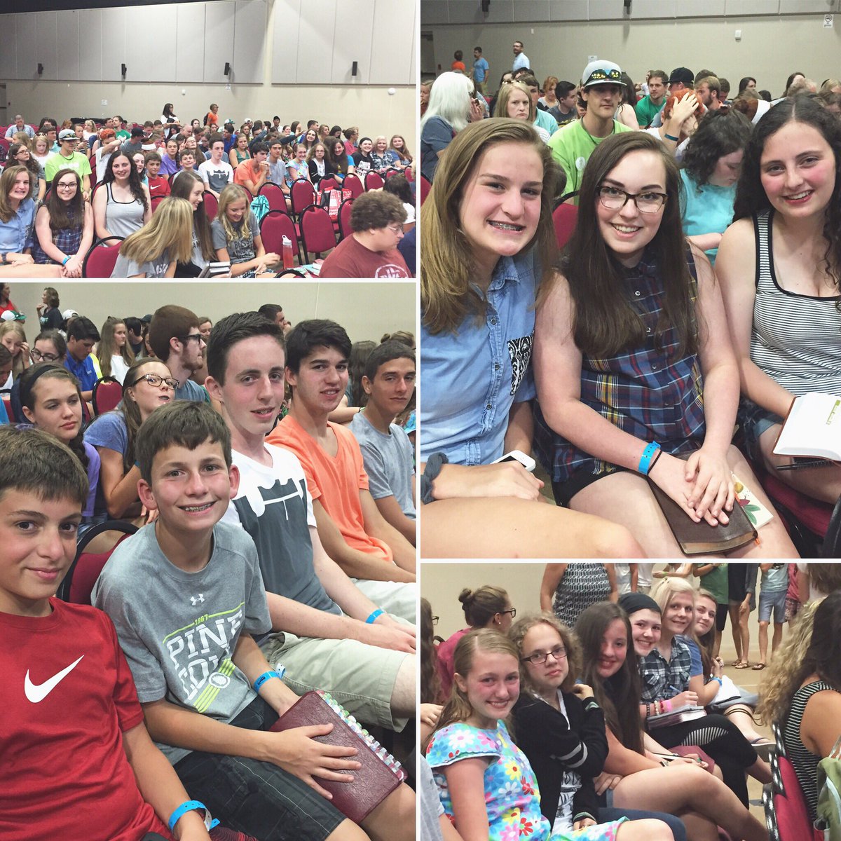GraceYouthMin's tweet photo. Nightly celebration has been amazing! 🙌🏻 #youthgroup #setapart2016 #studentlife #connectionyouth https://t.co/UNZS5FssDr