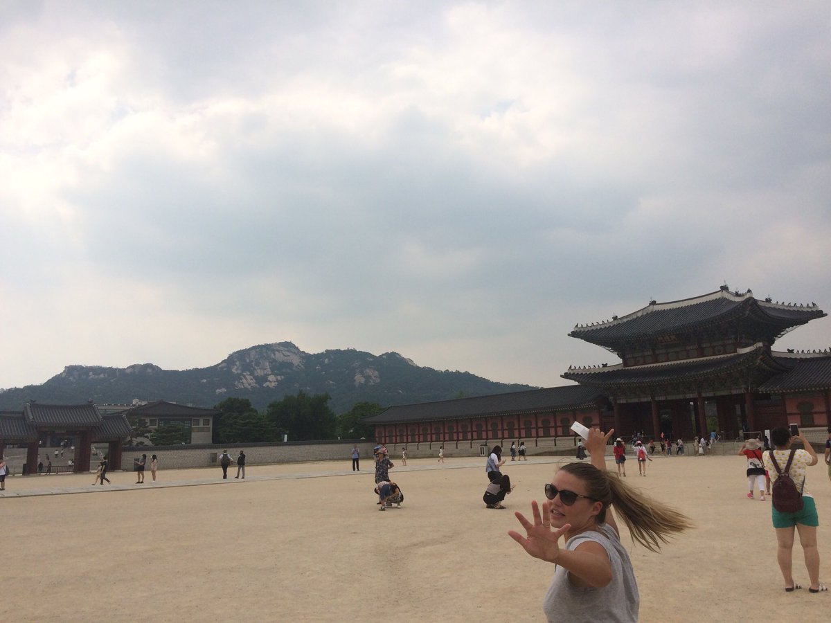 MPowOnTheGo's tweet photo. High quality photobomb in South Korea #Seoul #Palace https://t.co/FMOMRbvZmv