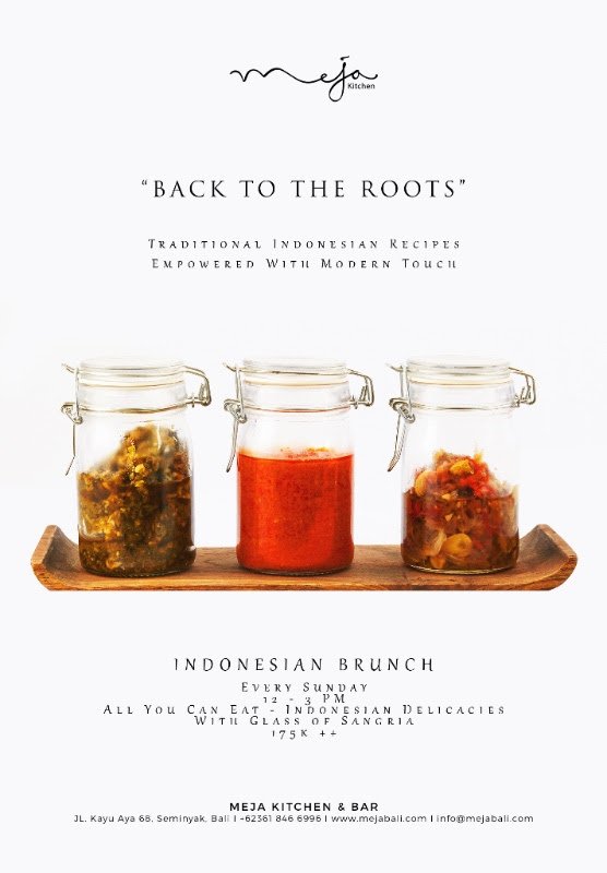 Have you tried Indonesian Brunch at <a href="/MejaKitchenBar/">MEJA Kitchen</a> Seminyak, Bali? bit.ly/296LN32
