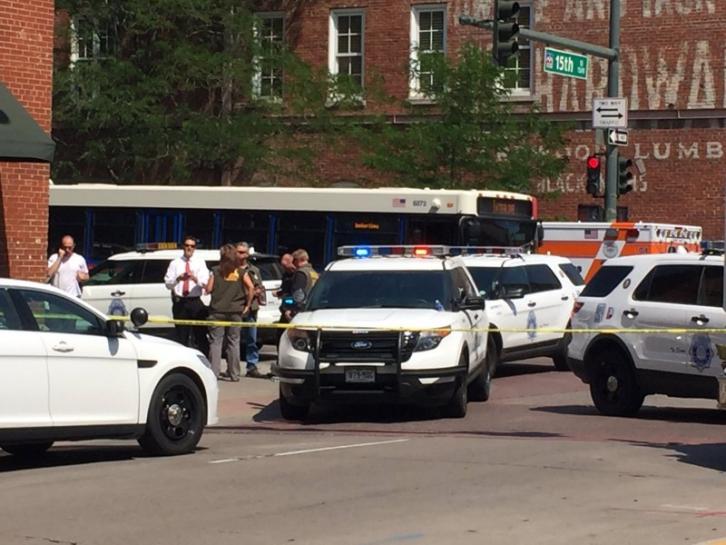 Reuters's tweet photo. Woman dies after downtown Denver office shooting https://t.co/uCgO78IF45 https://t.co/NE3WCAFqub