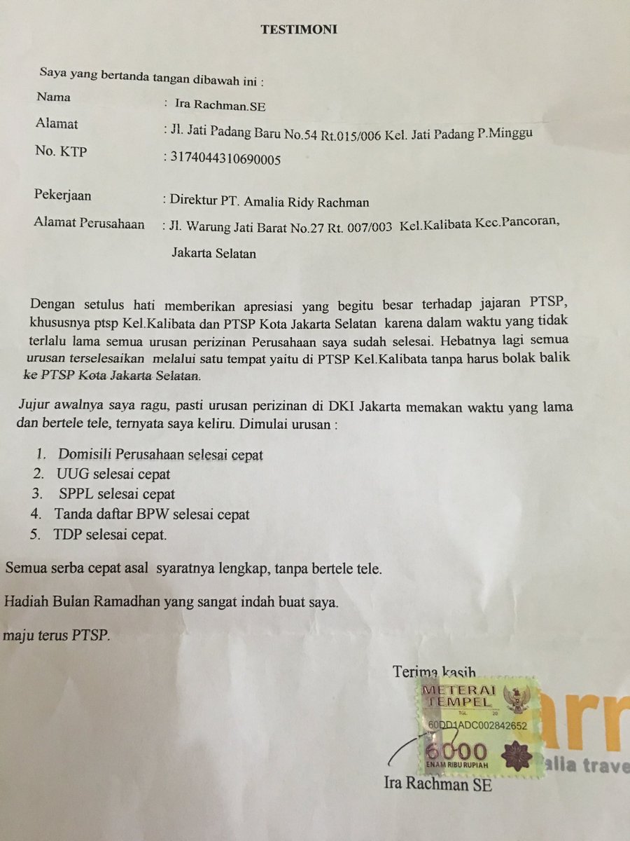 kelxbata's tweet photo. Salah satu testimoni dari warga kami https://t.co/OcjfFjRq24