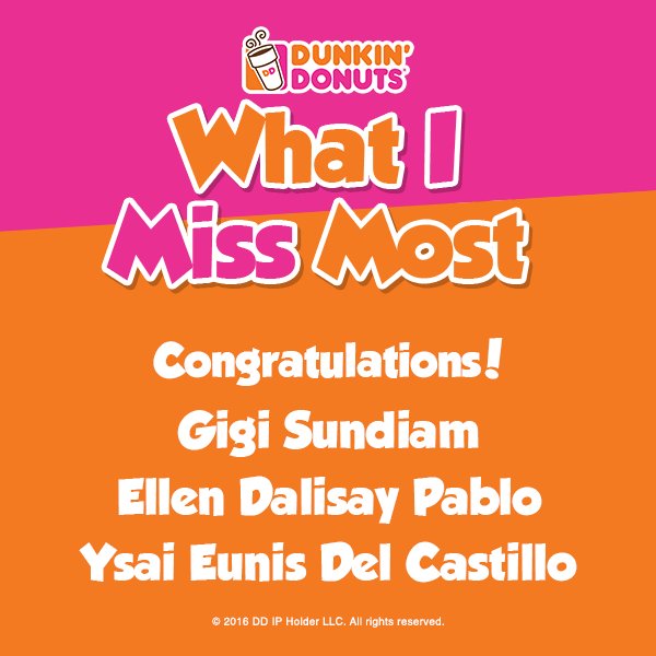 dunkinph's tweet photo. Congratulations to our winners for the #DDFathersDay contest! Kindly send us a private message to claim your prize! https://t.co/YcflXbemGP
