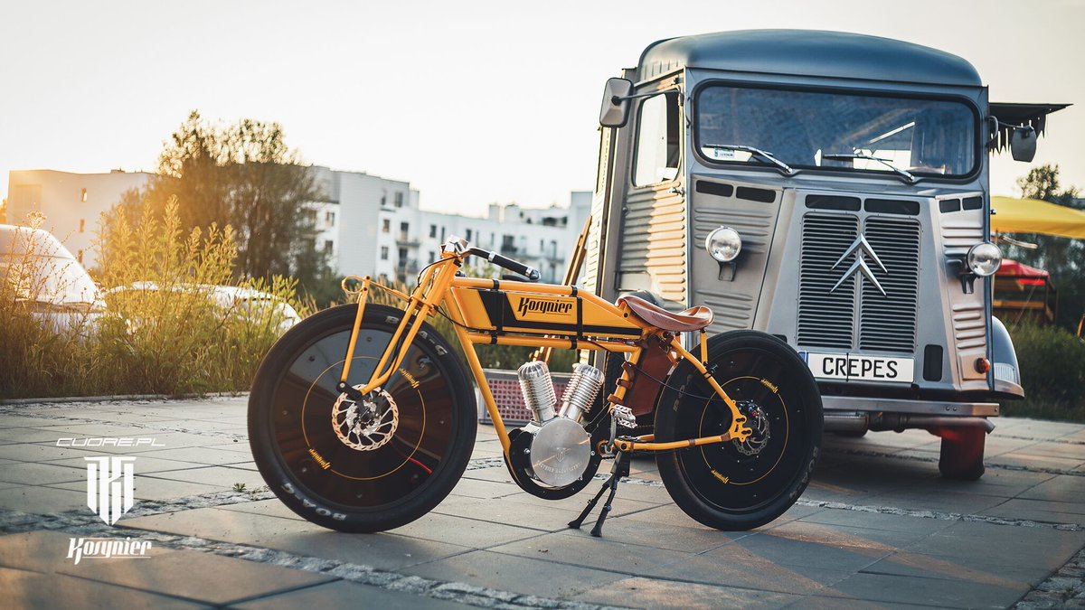 kosynier retro electric bicycle