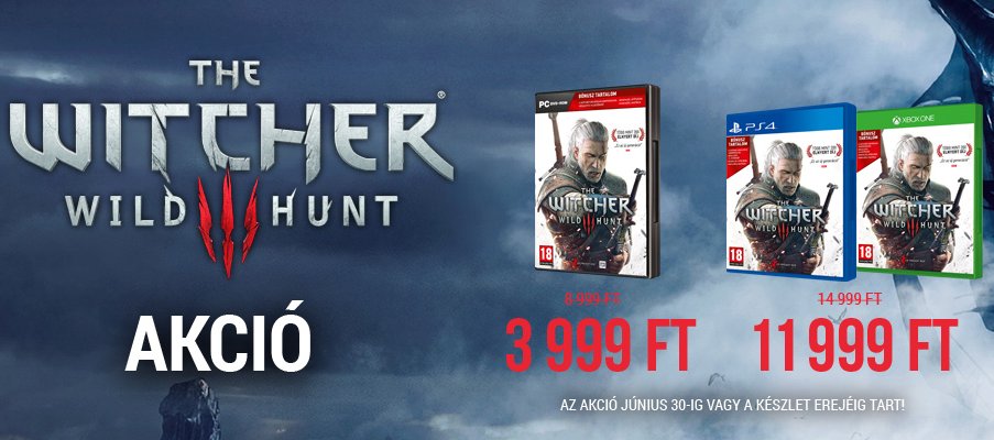 576KByte's tweet image. Ma még szuper áron lehet a tiéd a Witcher 3! 576kb.hu/kiemelt/the-wi…