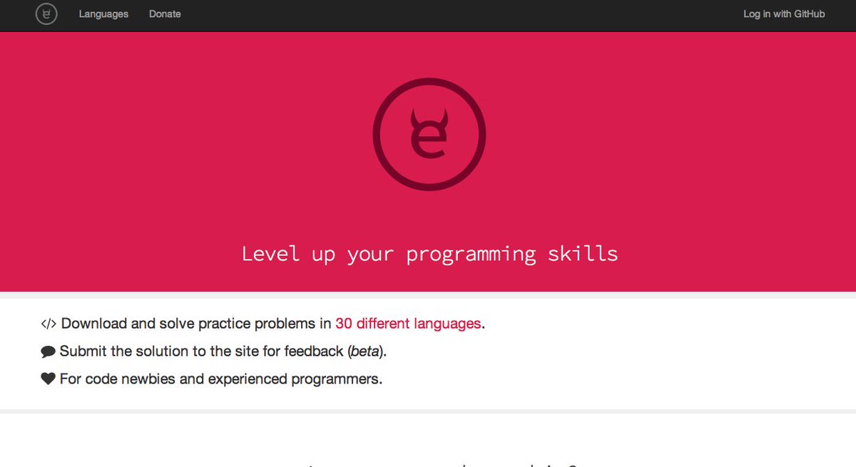 useetoole's tweet photo. Practice having thoughtful conversation about #code with @exercism_io. https://t.co/ebw5kw7w0L https://t.co/aGNmVEhQjZ