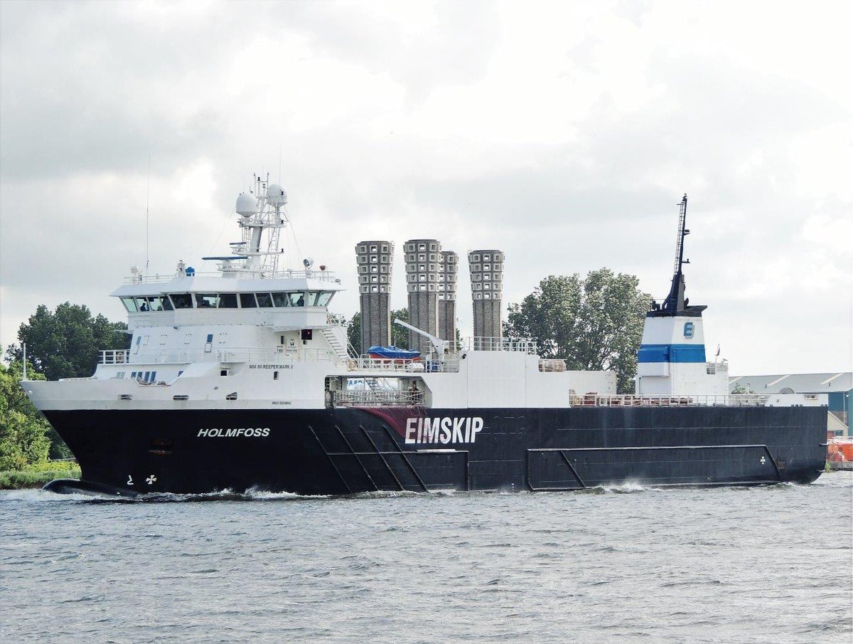 Holmfoss in 2007 opgeleverd. Gezien in #IJmuiden scheepvaartnieuws.maasmondphoto.nl/holmfoss-3/