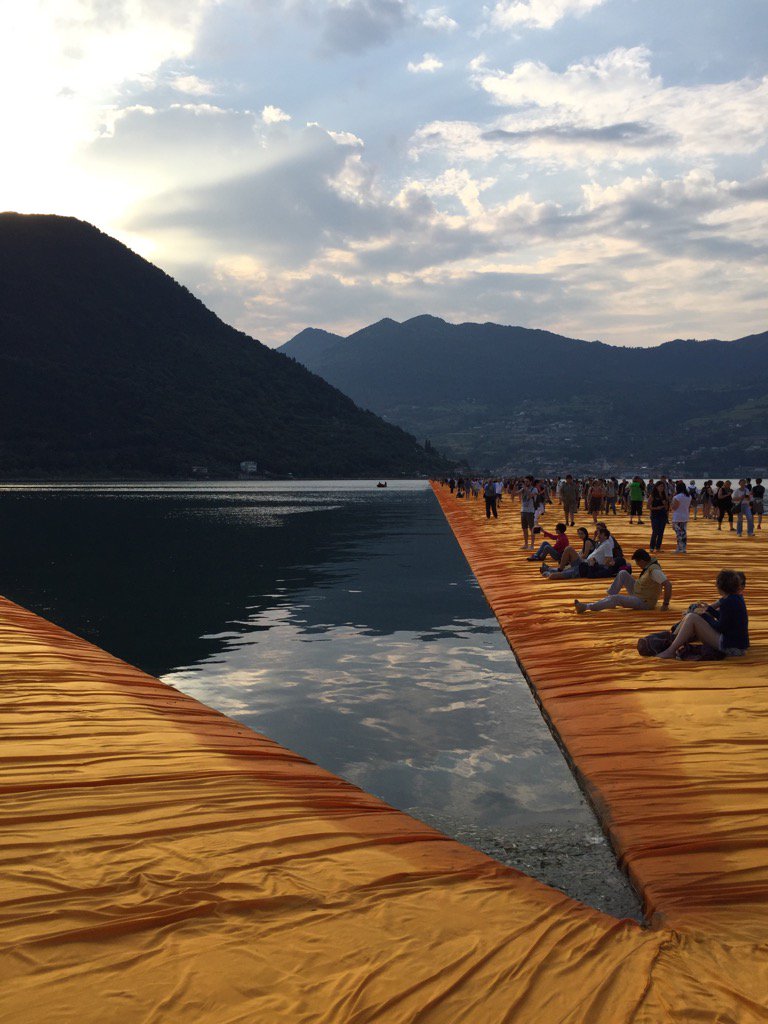 Christo / Lago D'Iseo