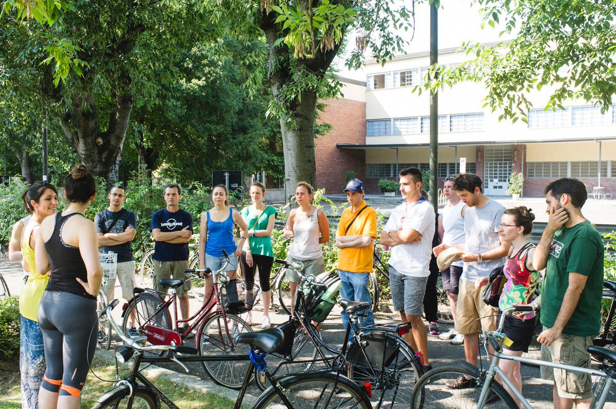atelier_citta's tweet photo. Alcune foto di #BicicleCittà - alla scoperta degli spazi abbandonati di PV! Grazie a tutti i partecipanti! #exvuoto https://t.co/nkSq82tROH