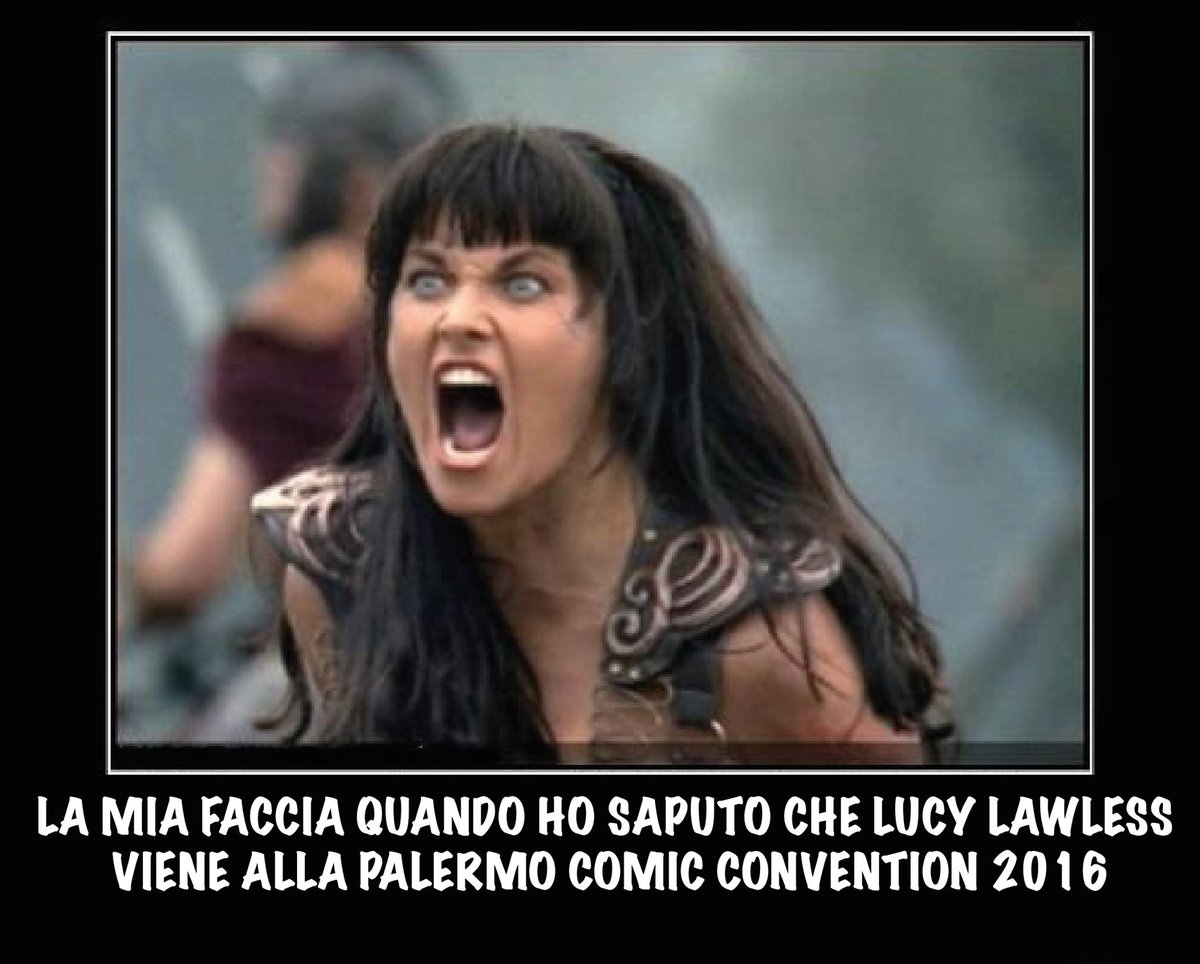 EmanuelaCapasso's tweet photo. @RealLucyLawless https://t.co/C8ZBPoUMzT