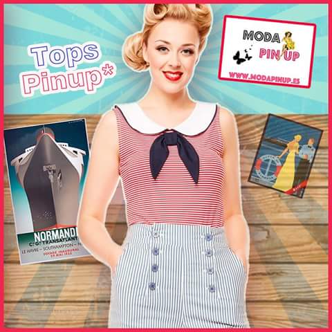 modapinup's tweet photo. ¡Descubre #Tops #Pinup como éste de marinera vintage #ArtDecó ! ¡Ideal  #vacacionesenelmar ! https://t.co/fnj7CVPADc https://t.co/3J8PkMphPD
