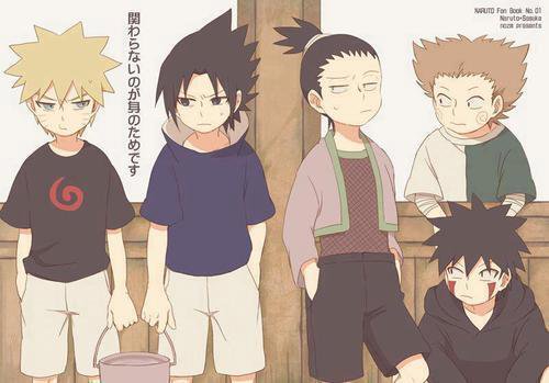 TSeventh_Naruto's tweet photo. Friends☺ #Naruto #Sasuke #Shikamaru #Kiba #Chouji https://t.co/QWpTMepMho