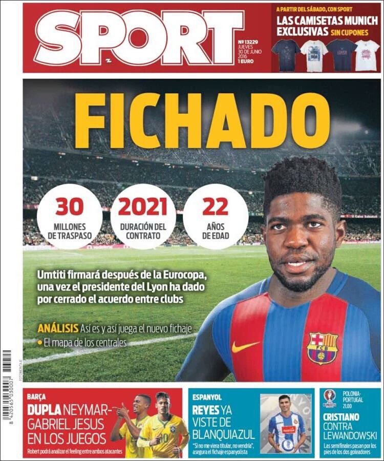 LaLiga's tweet photo. ¡Buenos días!

Estas son las portadas de la prensa deportiva de este jueves 30 de junio. https://t.co/DBthgTXHP7