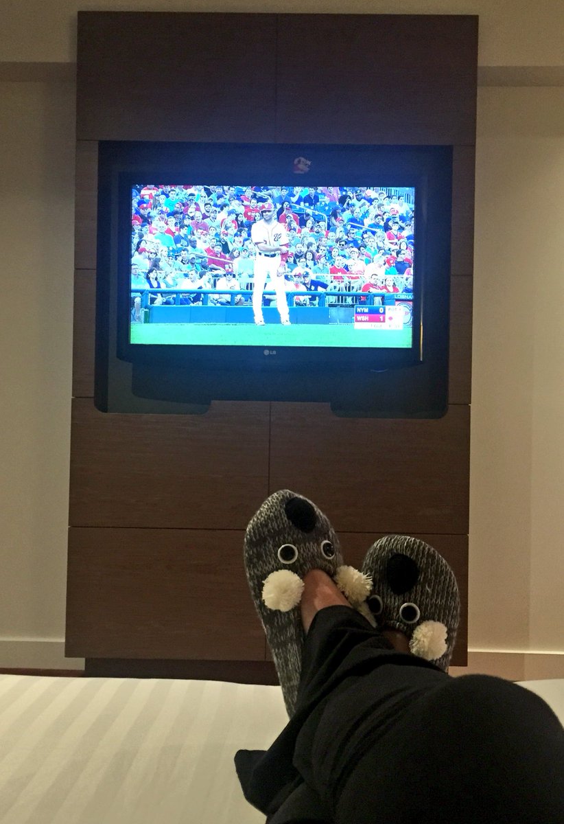 WhitHolmes's tweet photo. Watching the #Nats in Australia with my koalas on #thecomfortsofhome https://t.co/aHhwXlAwgq