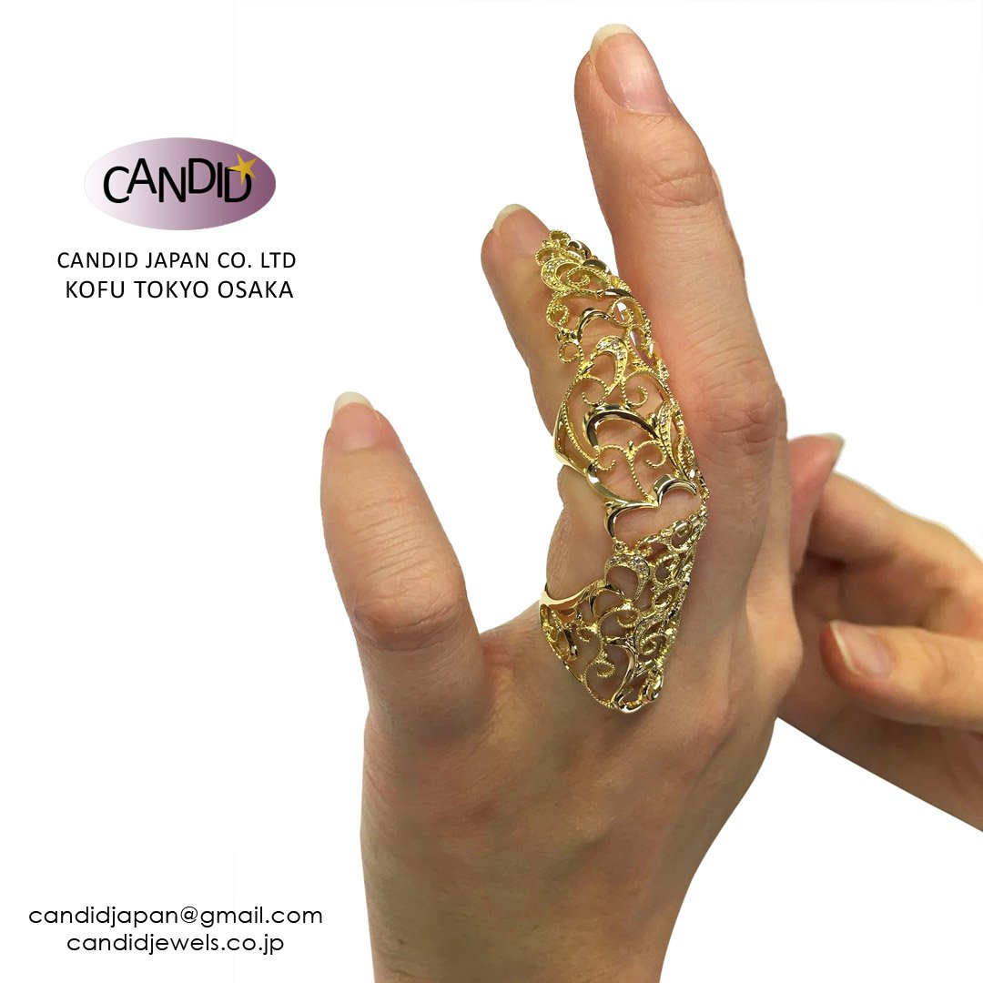 CandidJapan's tweet photo. #18kyellowgold #filigree #diamondring #knuckle #fullfinger
Email : candidjapan@gmail.com
https://t.co/nzfG8BVPGM https://t.co/D8JLqEGXu6