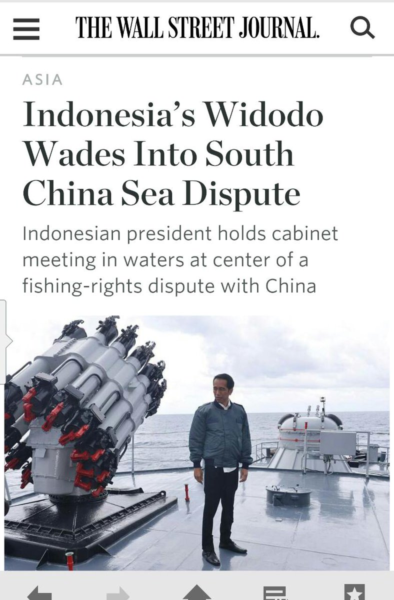 fadjroeL's tweet photo. Presiden @jokowi di The Wall Street Journal, @PEDOMAN_id @WSJ https://t.co/5qDKAJGlEE