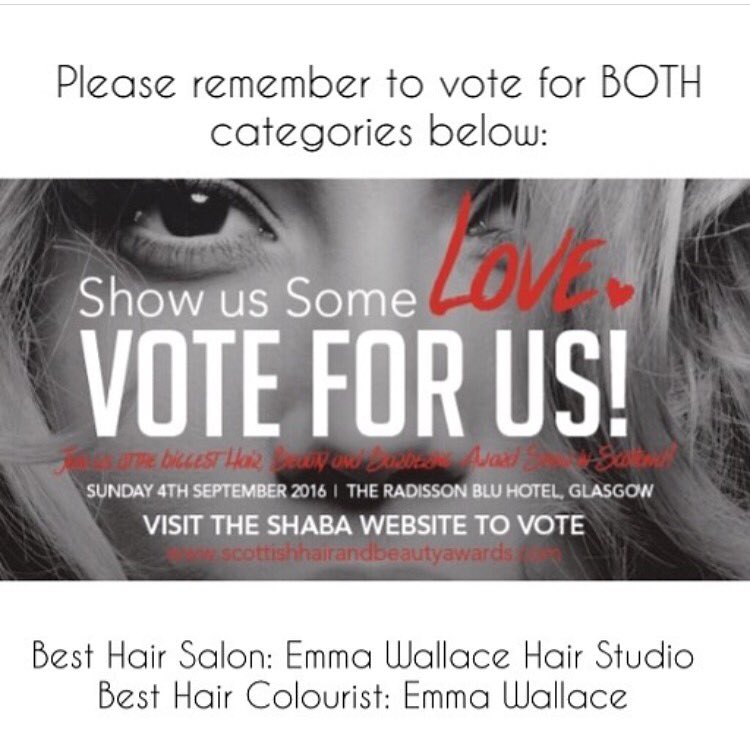 EW_Hair's tweet photo. Today is the final day of voting! 🙏🏼 

https://t.co/SMUxs2R0mL https://t.co/8SiGHUru30