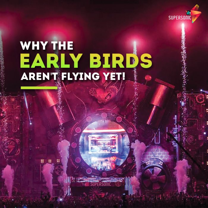 Vh1Supersonic's tweet photo. Official update on the @Vh1Supersonic Early Bird Tickets
#WaitForSupersonic
Link : https://t.co/7uL1g72JIQ https://t.co/0gCzweMYmW
