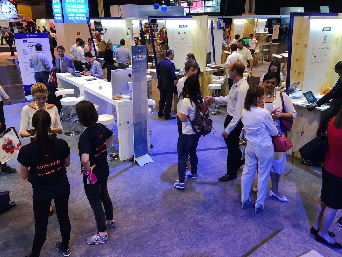 AXAFrance's tweet photo. L'#innovation est au ❤️ de l'#assurance de demain. Retrouvez-nous jusqu'à samedi sur Lab #AXA à #Vivatech https://t.co/xZVrsVQxzT