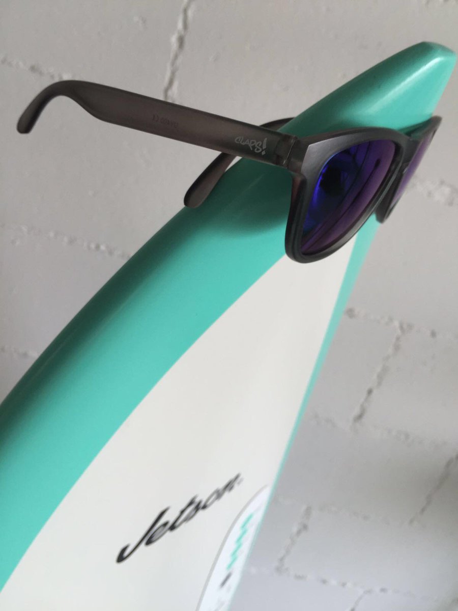 ClapsCo's tweet photo. @ClapsCo &amp; @JetsonBoards 
Prueba el #boostedsurf 🏄 con  #ClapsStyle 😎
#surfing #sunglasses #jetson https://t.co/oRIxL3N34p