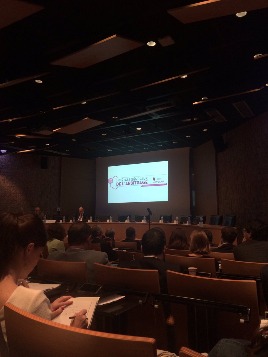 CMAP_Med_Arb's tweet image. Le @CMAP_Med_Arb aux 1er États généraux de l'arbitrage au @CNBarreaux #EGA2016