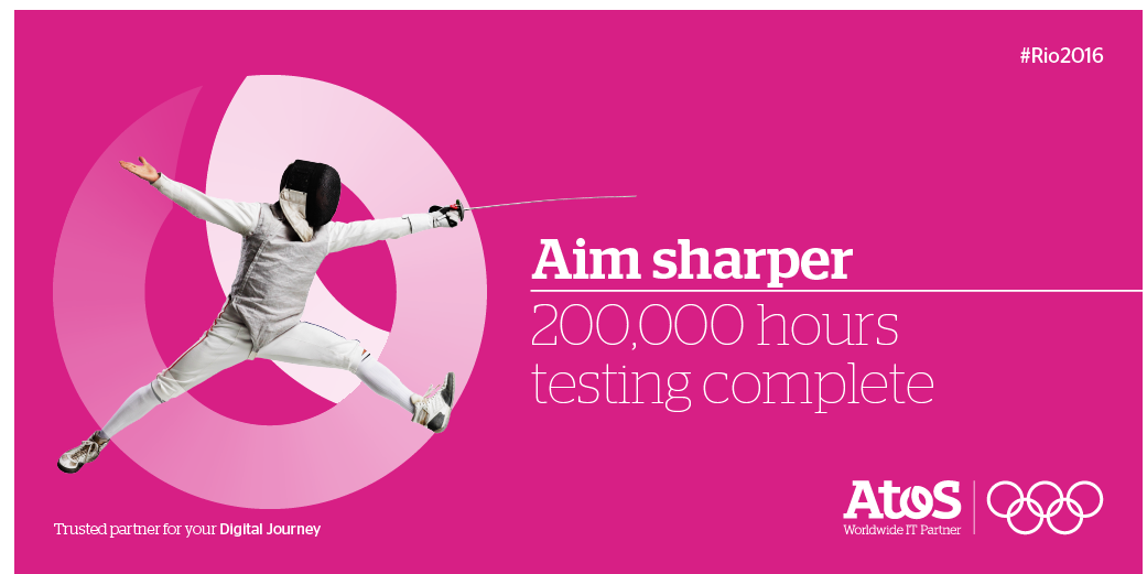 Atos's tweet image. All systems go for #Rio2016: 200,000 hours of testing and 3 days of rehearsal completed!   okt.to/u6DLI2
