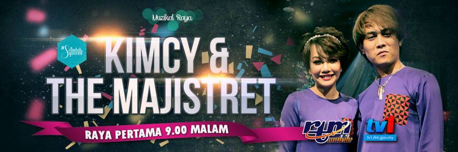RTM_Malaysia's tweet photo. #SeindahSyawal "ISTIMEWA LEBARAN KIMCY &amp; THE MAJISTRET" pada 1 Syawal, 9.00 malam @tv1_rtm @Stacy_Angie &amp; @AkimAhmad https://t.co/27CaT2oPrJ