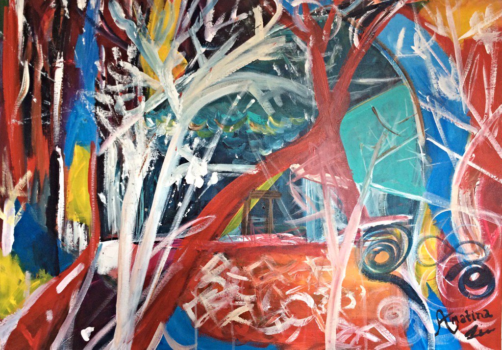 Tina Bhati is our new guest artist for July and August. Come by to view some of her work. Open today 10 am to 4 pm