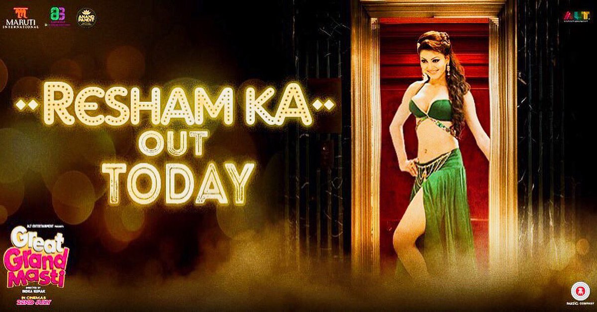 UrvashiRautela's tweet photo. #ReshamKa is here and will get you groovin’! https://t.co/wJHPJgrhSz https://t.co/gq3FBWBviC