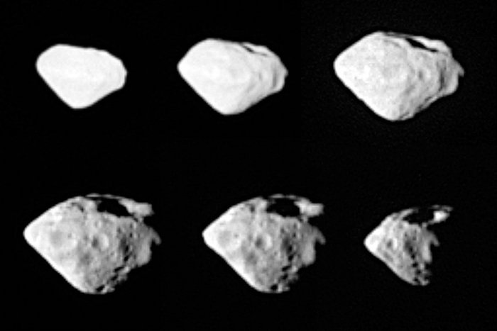 ESA_Rosetta's tweet photo. Happy #AsteroidDay! I’m at comet #67P now, but I met two friendly asteroids on my way here! https://t.co/DFX9v8viSn https://t.co/qcv3TP1GNZ
