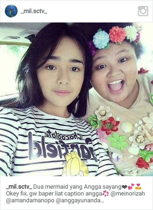 oviningsih's tweet photo. Dua mermaid yang angga sayang
Okay fix, gw baper Liat caption angga https://t.co/jKMDp1Phs2